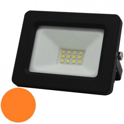 Προβολέας LED 10W 230V 120° Πορτοκαλί IP65 3-3910113